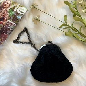 Nine West Small Black Wristlet